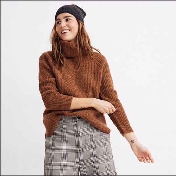 Nwot Madewell Mercer Cozy Turtleneck 